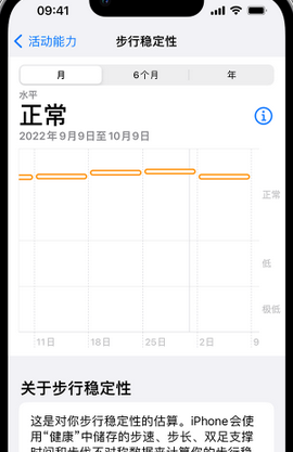 清镇iPhone手机维修如何在iPhone开启'步行稳定性通知'