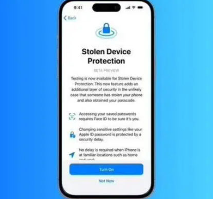 清镇苹果授权维修店分享被盗设备保护功能开启方法 
