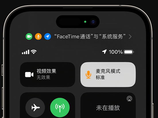 清镇苹果授权维修网点分享iPhone在通话时让你的声音更清晰 