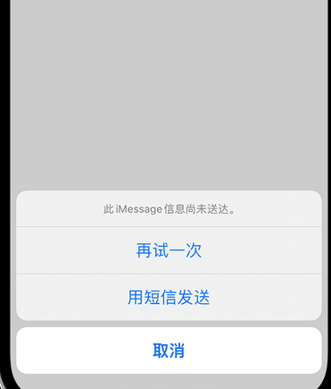 清镇apple维修iPhone上无法正常发送iMessage信息