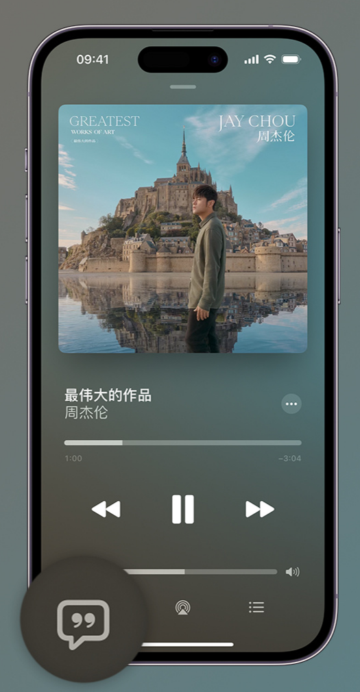 清镇iphone维修分享如何在iPhone上使用Apple Music全新唱歌功能 