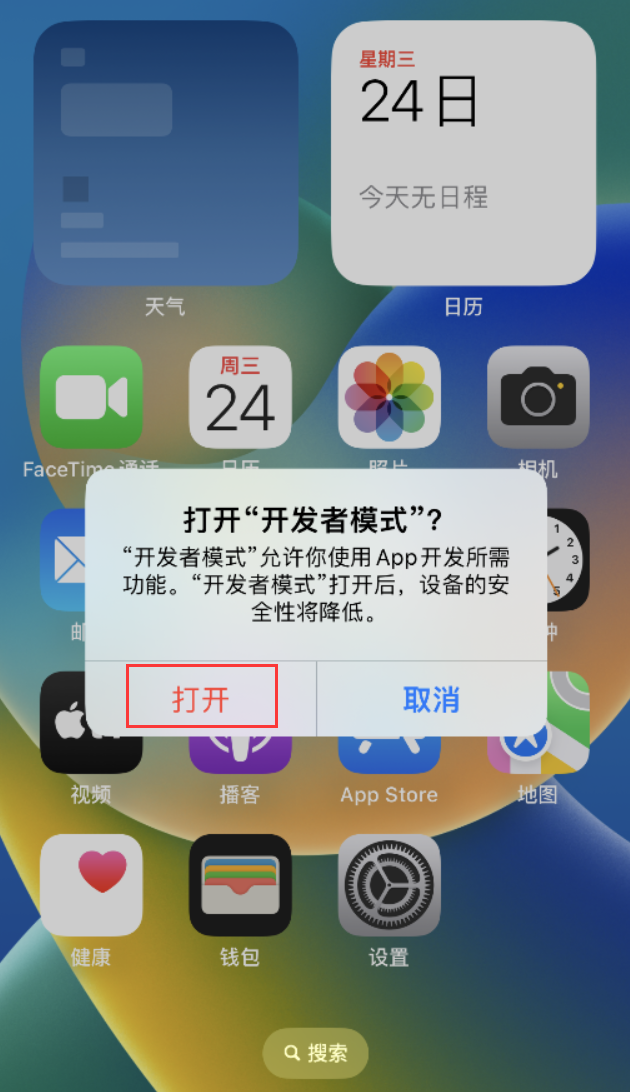 清镇苹果手机维修分享如何打开开发者模式 