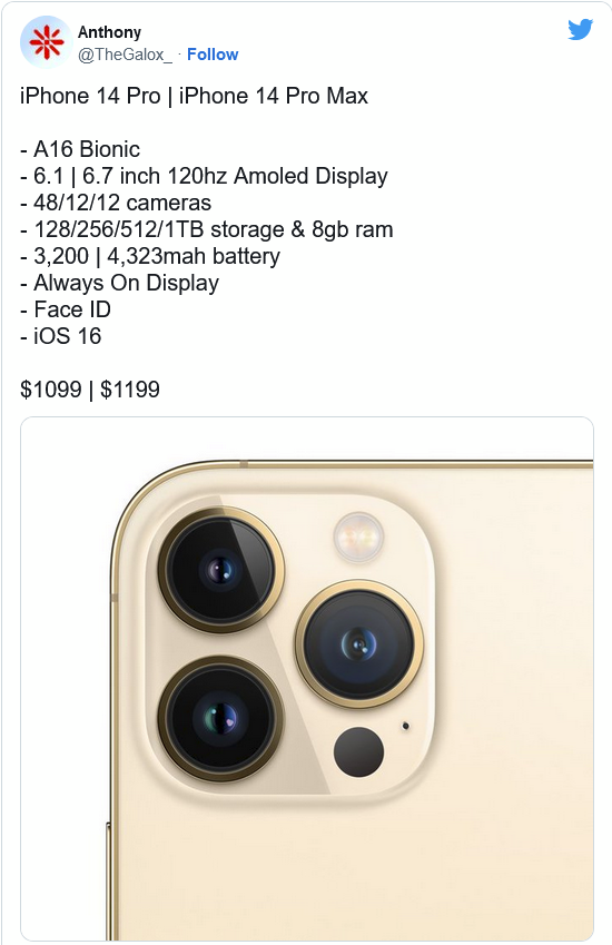 清镇苹果14维修分享iPhone 14全系涨价 